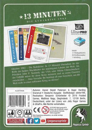 13 Minuten – Die Kubakrise 1962 Rückseite