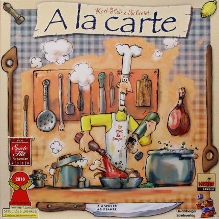 À la carte Cover