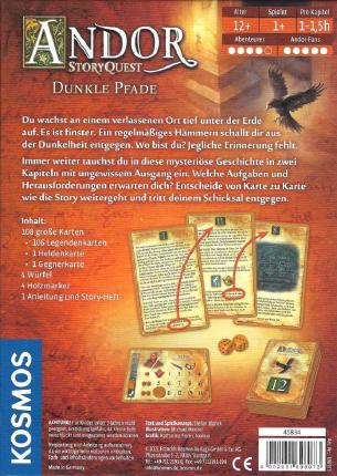 Andor – Dunkle Pfade Rückseite