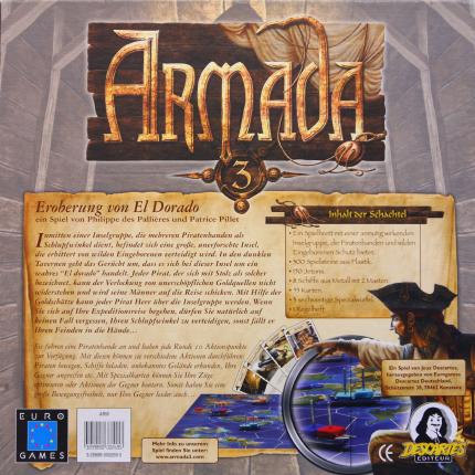 Armada - Eroberung von El Dorado Rückseite