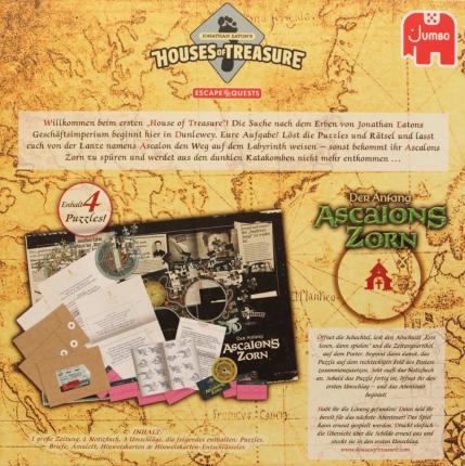 House of Treasure - Ascalons Zorn Rückseite