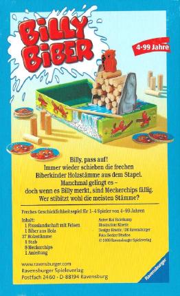 Billy Biber Rückseite