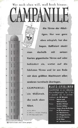 Campanile Rückseite