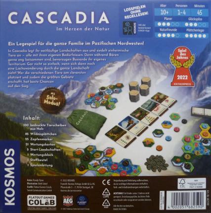 Cascadia Rückseite
