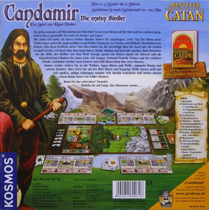 Candamir – Die ersten Siedler Rückseite