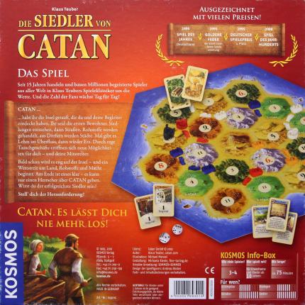 Die Siedler von Catan Rückseite