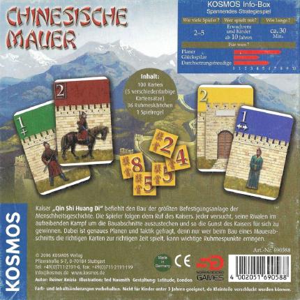 Chinesische Mauer Rückseite