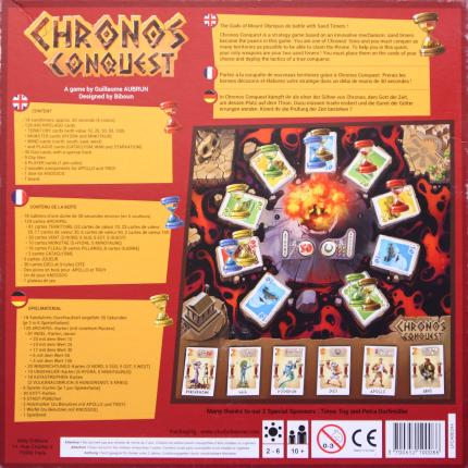 Chronos Conquest Rückseite