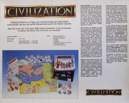 Civilisation Rückseite