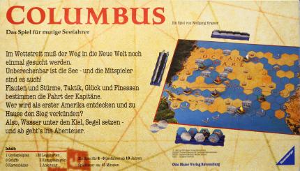 Columbus Rückseite