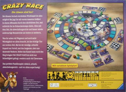Crazy Race Rückseite