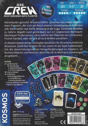 Die Crew Rückseite