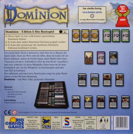 Dominion Rückseite