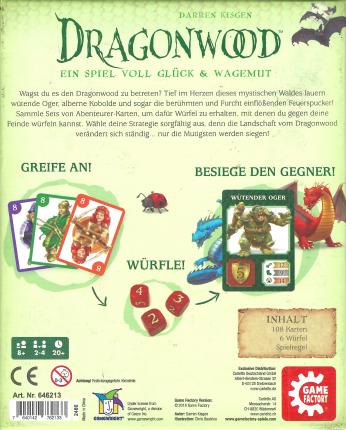 Dragonwood Rückseite