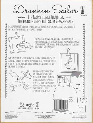 Drunken Sailor Rückseite