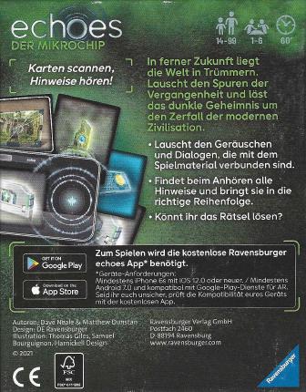 Echoes – Der Mikrochip Rückseite