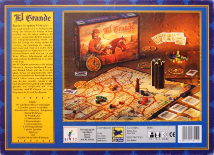 El Grande - Der König und die Intriganten Rückseite