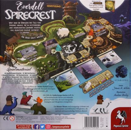 Everdell – Spirecrest Rückseite