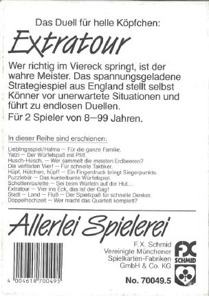 Extratour Rückseite