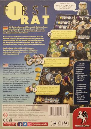 First Rat Rückseite