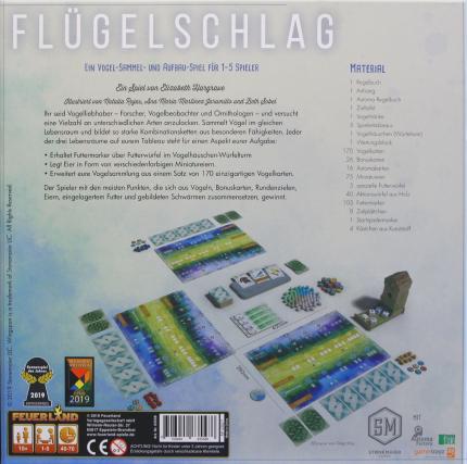 Flügelschlag Rückseite