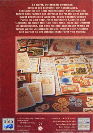 Die Fürsten von Florenz Rückseite