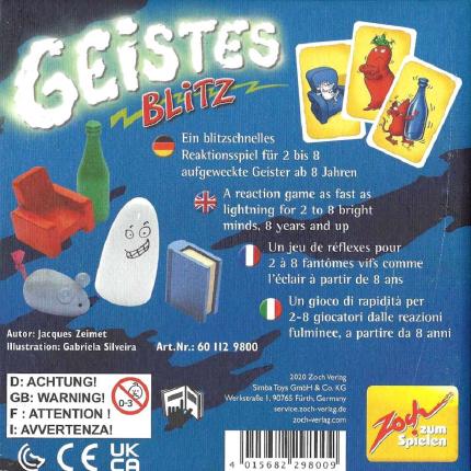 Geistesblitz Rückseite