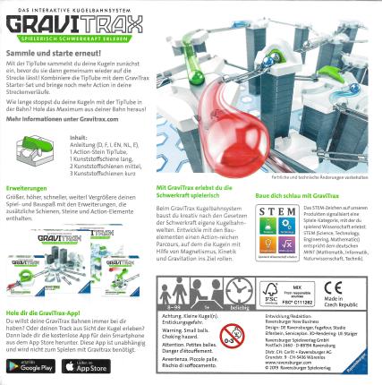 GraviTrax - Tiptube Rückseite