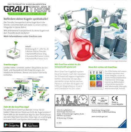 GraviTrax - Transfer Rückseite