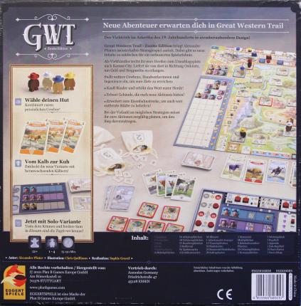 Great Western Trail Rückseite