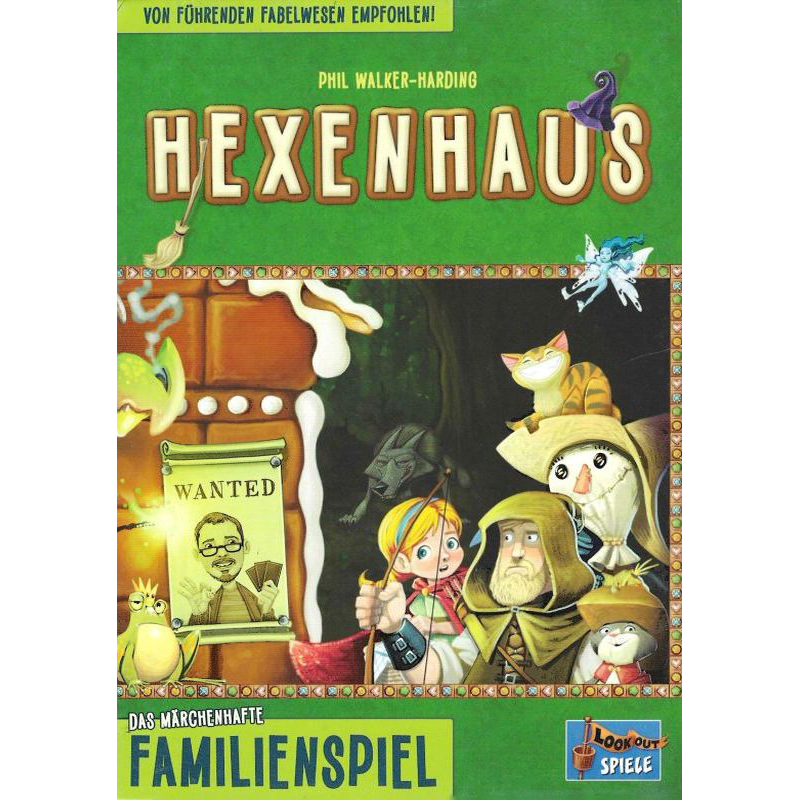 Hexenhaus Cover des Brettspiels 'Hexenhaus'