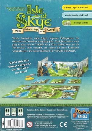 Isle of Skye Rückseite