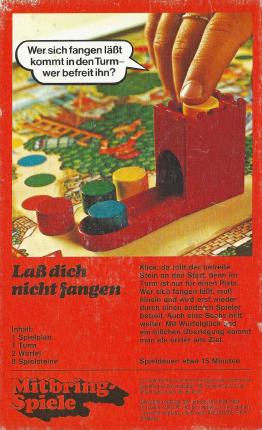 Lass dich nicht fangen Rückseite