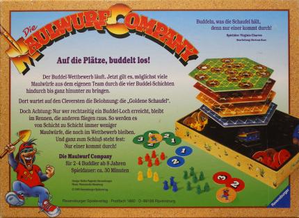 Die Maulwurf Company Rückseite