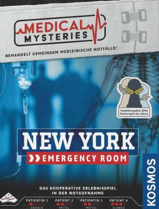 Medical Mysteries – New York Emergency Room Cover