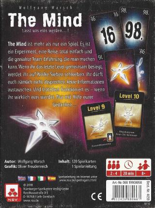 The Mind Rückseite