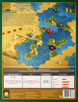 Mississippi Queen Rückseite