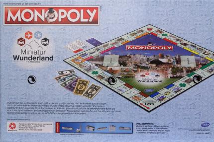 Monopoly – Miniaturwunderland-Edition Rückseite