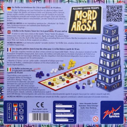 Mord im Arosa Rückseite