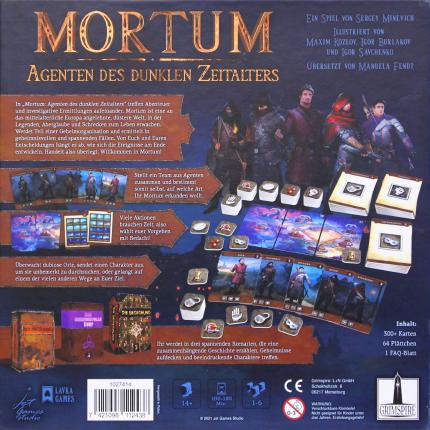 Mortum – Agenten des dunklen Zeitalters Rückseite