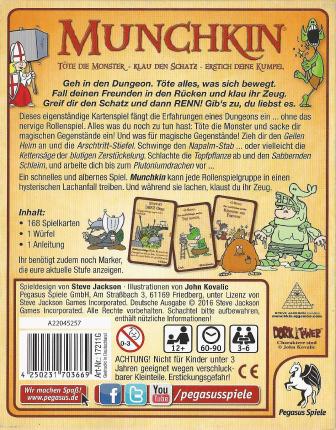 Munchkin Rückseite