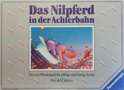 Das Nilpferd in der Achterbahn Cover
