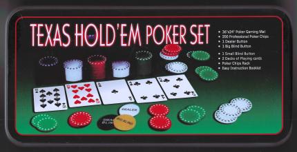 Texas Hold&rsquo;em Pokerset Cover