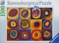 Cover 'Puzzle Kandinsky Konzentrische Ringe - 1500 Teile'