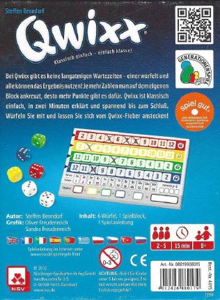 Quixx Rückseite