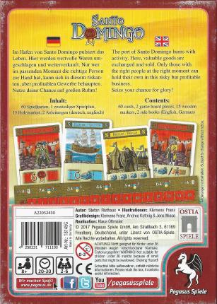 Santo Domingo Rückseite