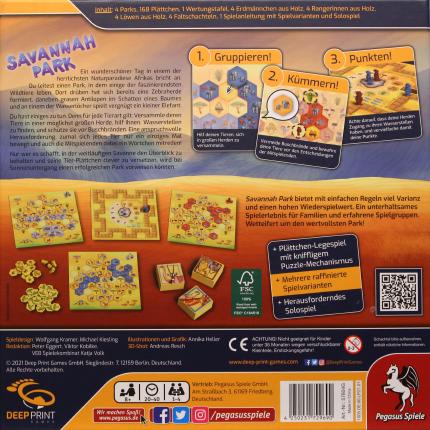 Savannah Park Rückseite