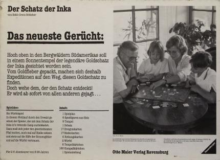 Der Schatz der Inka Rückseite
