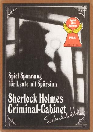 Sherlock Holmes Criminal Cabinet Cover