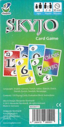 Skyjo Rückseite